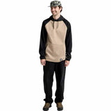 BURTON CROWN WEATHERPROOF SUMMIT TAUPE HEATER/TRUE BLACK FELPA SNOWBOARD