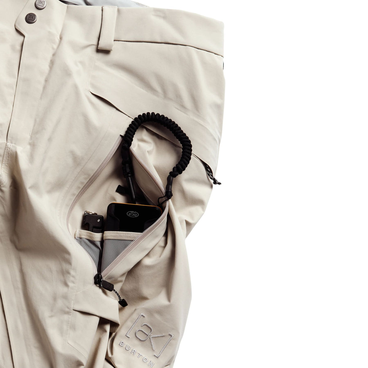 BURTON MEN'S [AK] CYCLIC GORE-TEX 2L PANTS CHINCHILLA GRAY