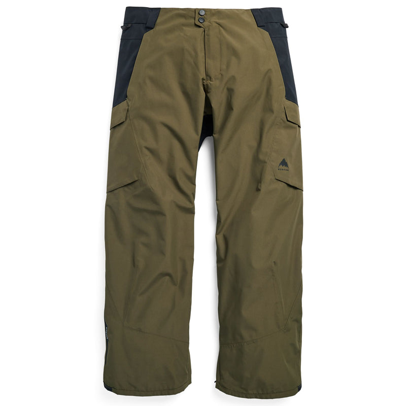 BURTON RESERVE 2L INSULATED PANTS DRIED MOSS/TRUE BLACK PANTALONI SNOWBOARD