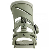 BURTON MISSION TALC GREEN ATTACCHI SNOWBOARD