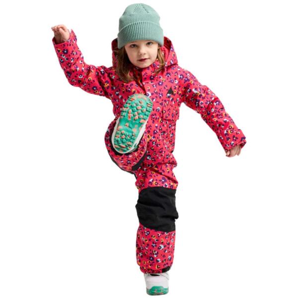 BURTON KIDS ONE PIECE WILDCAT FLORAL COMPLETO SNOWBOARD BAMBINO