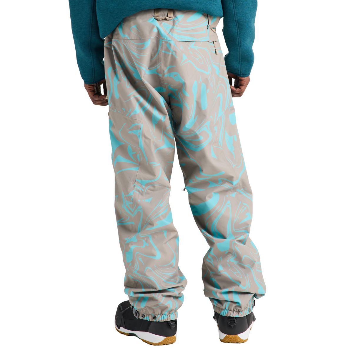 BURTON RESERVE 2L RELAXED PANTS LIQUID MINERAL PANTALONI SNOWBOARD