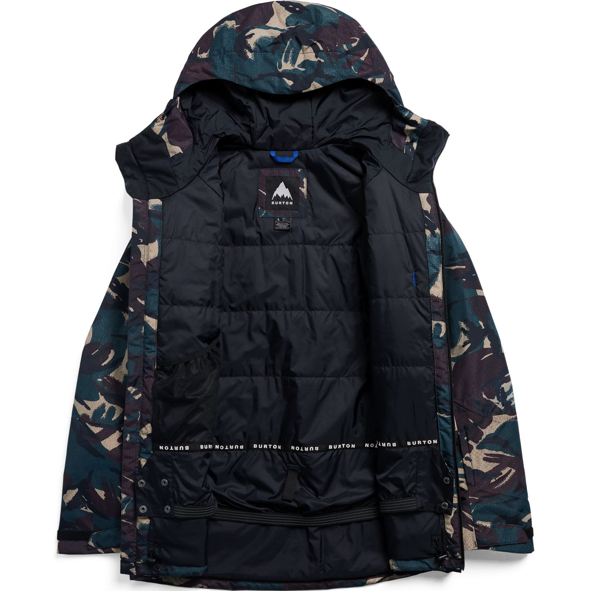 BURTON RESERVE 2L INSULATED JACKET SEERSUCKER CAMO