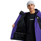BURTON RESERVE GORE-TEX 2L JACKET PRISM VIOLET/ TRUE BLACK GIACCA SNOWBOARD