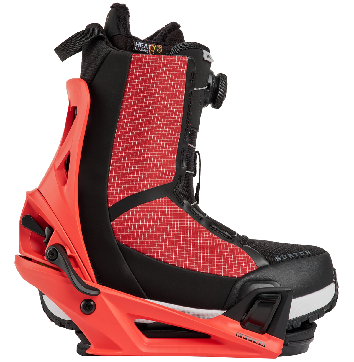 BURTON STEP ON HOT TAMALE ATTACCHI SNOWBOARD
