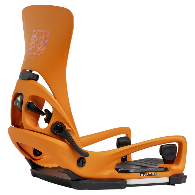 BURTON STEP ON CARTEL X EST GOLDFISH ORANGE ATTACCHI SNOWBOARD