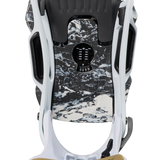 BURTON STEP ON CARTEL X EST WHITE ATTACCHI SNOWBOARD