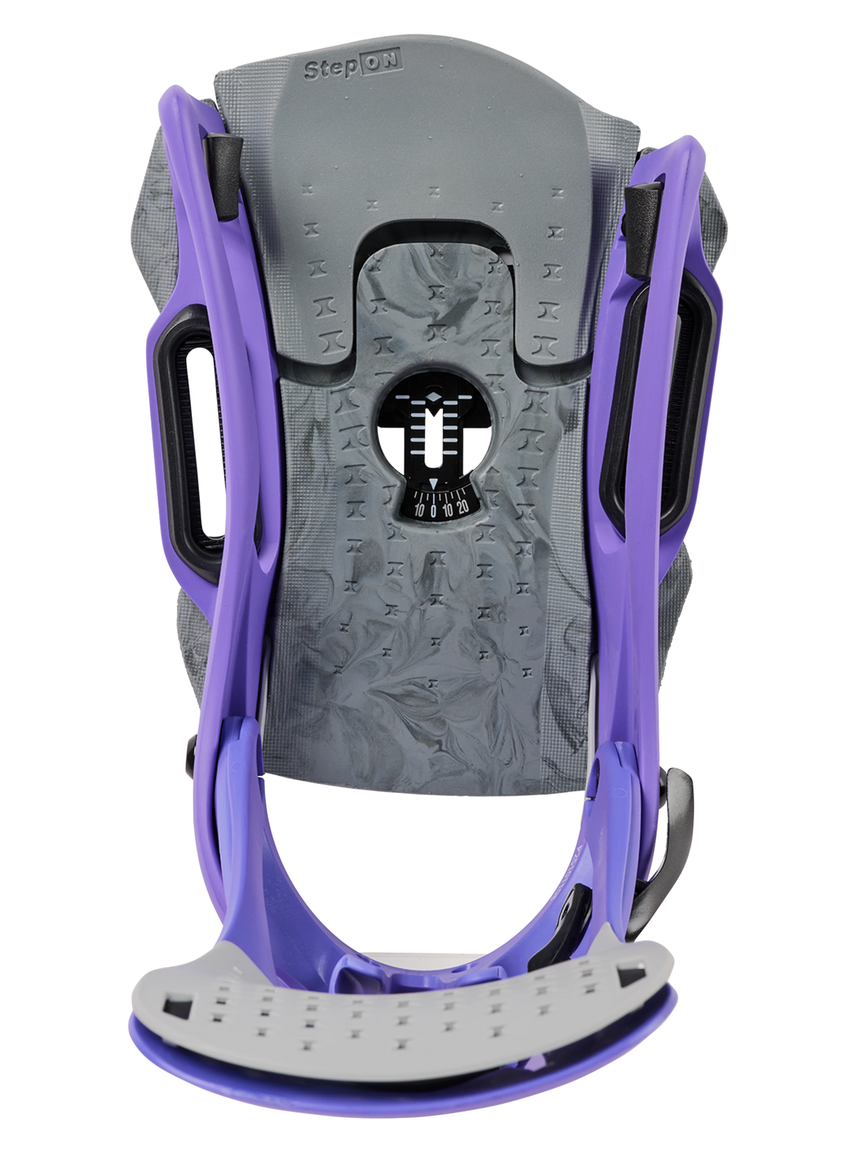 BURTON STEP ON GENESIS EST PURPLE VOLTAGE ATTACCHI SNOWBOARD
