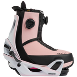 BURTON STEP ON PINK OUTLINE ATTACCHI SNOWBOARD DONNA