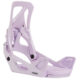 BURTON STEP ON MOONDUST PURPLE ATTACCHI SNOWBOARD DONNA
