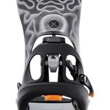 BURTON STEP ON X BLACK ATTACCHI SNOWBOARD