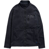 BURTON MEN'S [AK] BAKER STRETCH FLEECE FULL-ZIP TRUE BLACK