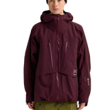 BURTON MEN'S [AK] SWASH SYNTHETIC INSULATED GORE-TEX 2L JACKET RUM RAISIN