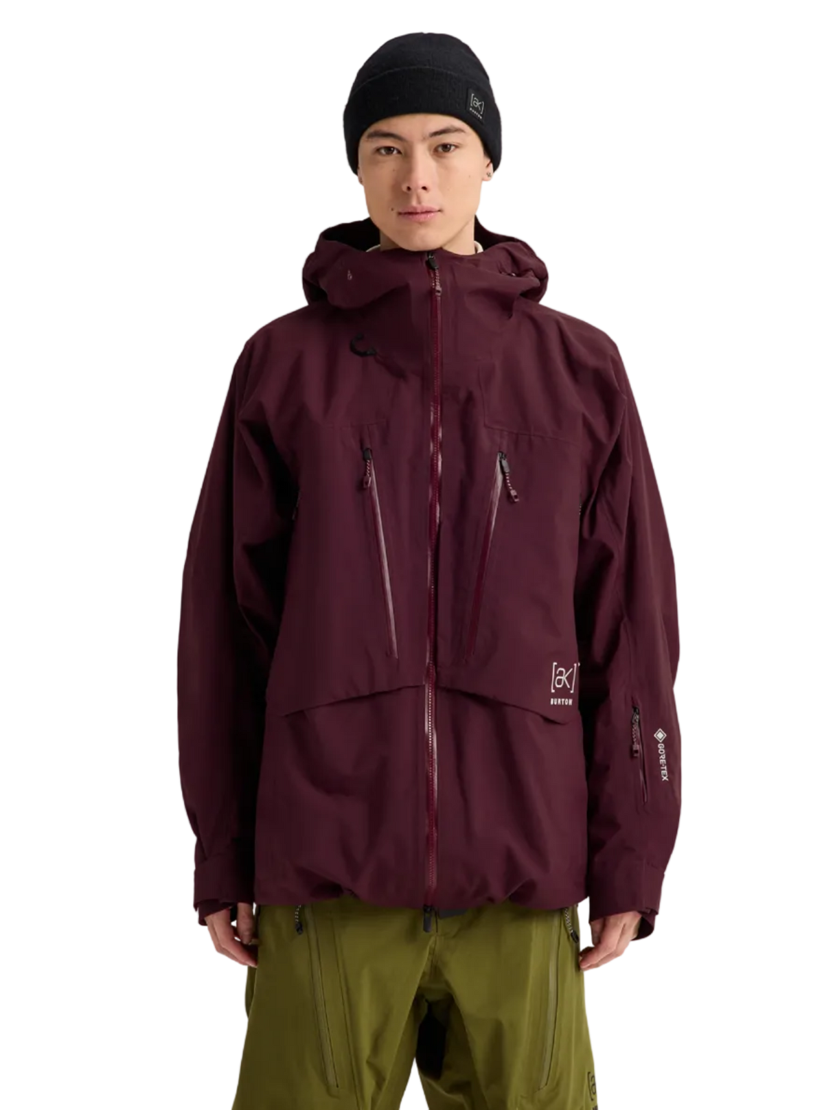 BURTON MEN'S [AK] SWASH SYNTHETIC INSULATED GORE-TEX 2L JACKET RUM RAISIN