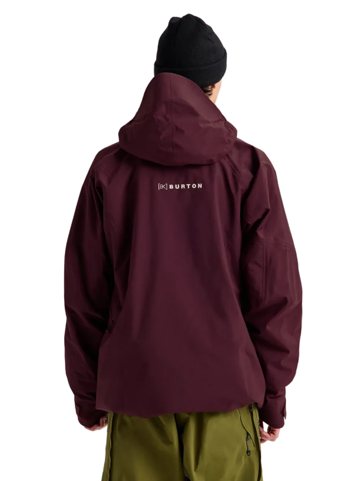 BURTON MEN'S [AK] SWASH SYNTHETIC INSULATED GORE-TEX 2L JACKET RUM RAISIN