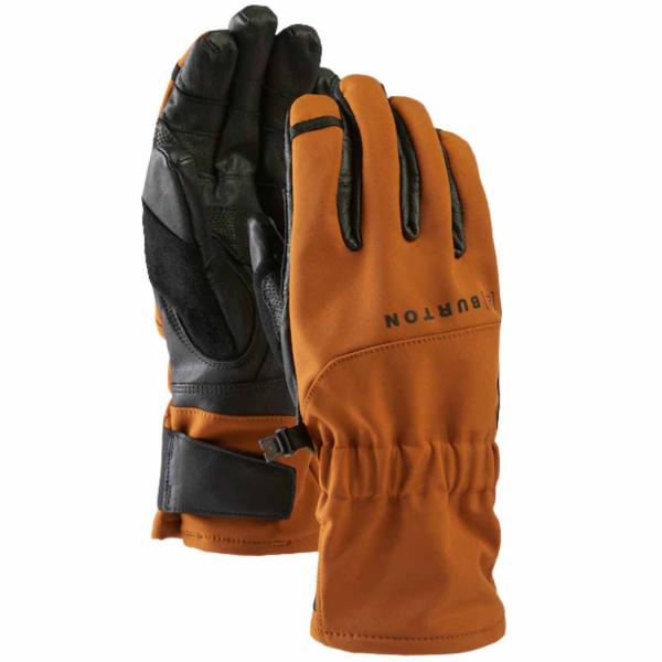 BURTON AK GUANTI TECH GLOVES CHESTNUT BROWN