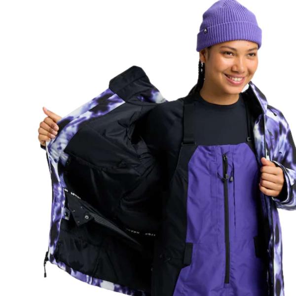 BURTON WOMEN'S RESERVE GORE-TEX 2L INSULATED JACKET PRISM PRO GIACCA SNOWBOARD DONNA