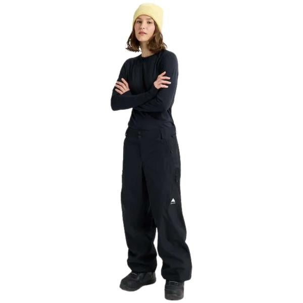 BURTON WOMEN RESERVE 2L RELAXED PANTS TRUE BLACK PANTALONI DONNA
