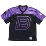 ZEB POWELL BURTON SHORT SLEEVE JERSEY TRUE BLACK/PLANET PURPLE