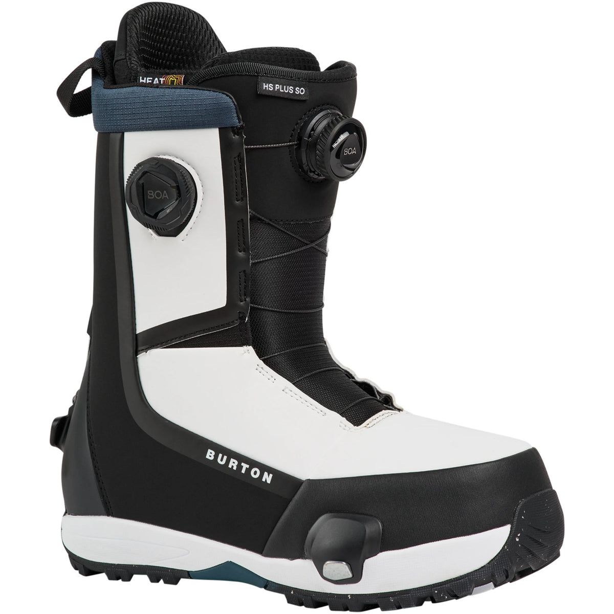 BURTON MEN'S HIGHSHOT PLUS STEP ON® SNOWBOARD BOOTS BLACK/WHITE