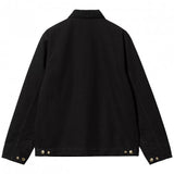 CARHARTT WIP DETROIT JACKET SUMMER  BLACK (RINSED)