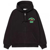 CARHARTT WIP HOODED PRONTO SWEAT JACKET BLACK