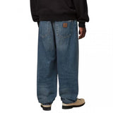 CARHARTT WIP AARON PANT BLUE (DARK USED WASHED)