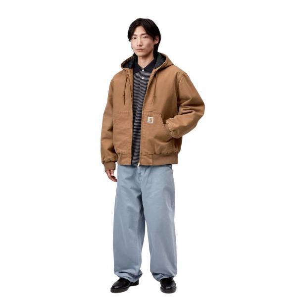 CARHARTT WIP OG ACTIVE JACKET HAMILTON BROWN (STONE CANVAS)