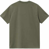 CARHARTT WIP S/S CHASE LEAF/GOLD T-SHIRT