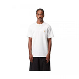 CARHARTT WIP S/S CHASE WHITE/GOLD T-SHIRT