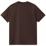 CARHARTT WIP S/S CHASE TOBACCO/GOLD T-SHIRT