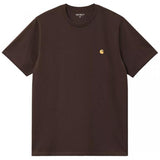 CARHARTT WIP S/S CHASE TOBACCO/GOLD T-SHIRT