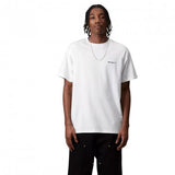 CARHARTT WIP S/S SCRIPT EMBROIDERY WHITE/ BLACK T-SHIRT