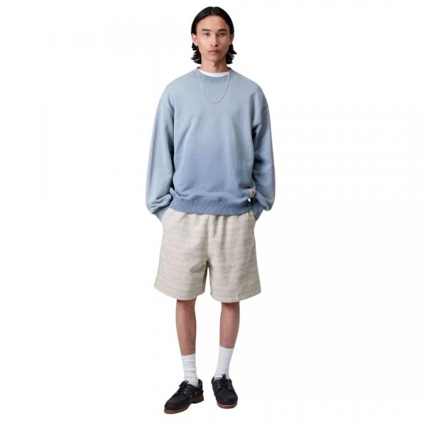 CARHARTT WIP HUDSON SWEATSHIRT SORRENT (CHALK WASH)