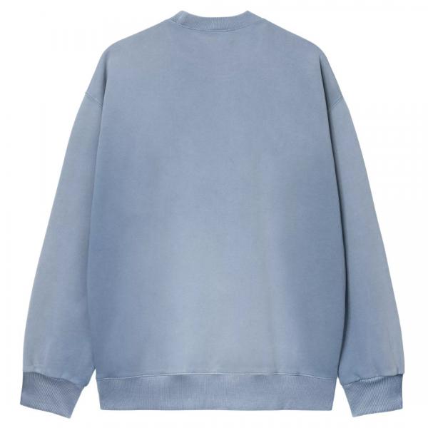 CARHARTT WIP HUDSON SWEATSHIRT SORRENT (CHALK WASH)