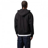CARHARTT WIP HOODED AMERICAN SCRIPT JACKET BLACK