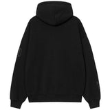 CARHARTT WIP HOODED HACKWORK SWEAT BLACK WALL
