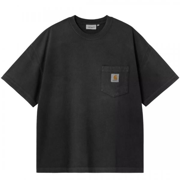 CARHARTT WIP HUDSON POCKET T-SHIRT BLACK