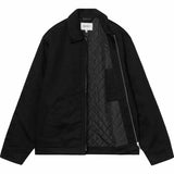CARHARTT WIP MODULE SCRIPT JACKET BLACK/WHITE GIACCA