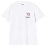 CARHARTT WIP S/S PLAYING CARD WHITE T-SHIRT