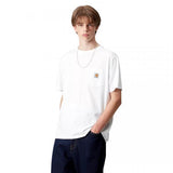 CARHARTT WIP POCKET WHITE T-SHIRT