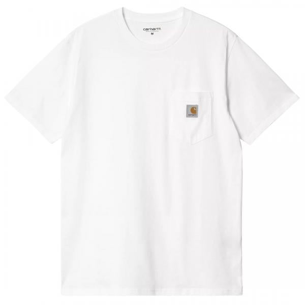 CARHARTT WIP POCKET WHITE T-SHIRT