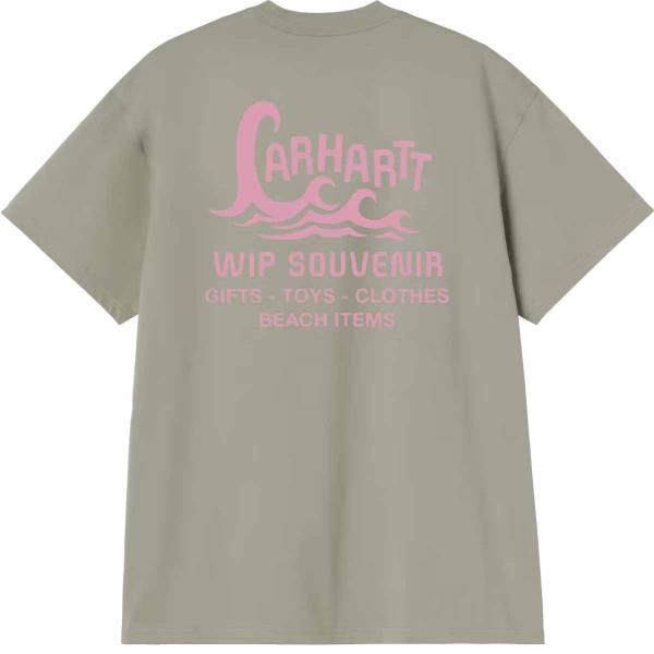 CARHARTT WIP WAVES T-SHIRT SHADY GREEN