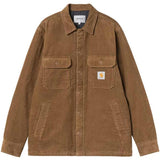 CARHARTT WIP WHITSOME SHIRT JAC H BROWN CAMICIA/GIACCA