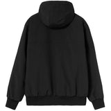 CARHARTT WIP HOODED SAIL JACKET BLACK/WHITE
