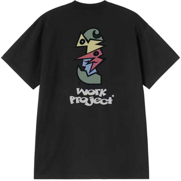 CARHARTT WIP S/S CUBIST BLACK T-SHIRT