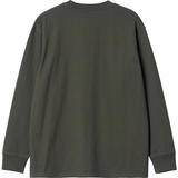 CARHARTT WIP L/S AMERICAN SCRIPT PLANT T-SHIRT