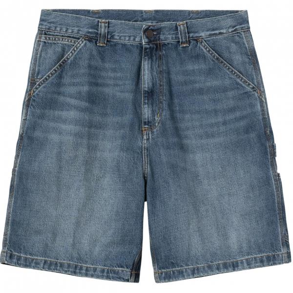 CARHARTT WIP OG SINGLE KNEE  SHORT BLUE (DARK USED WASHED)