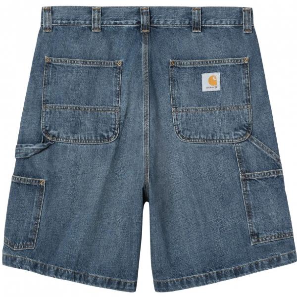 CARHARTT WIP OG SINGLE KNEE  SHORT BLUE (DARK USED WASHED)