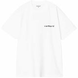 CARHARTT WIP S/S CAPS WHITE T-SHIRT